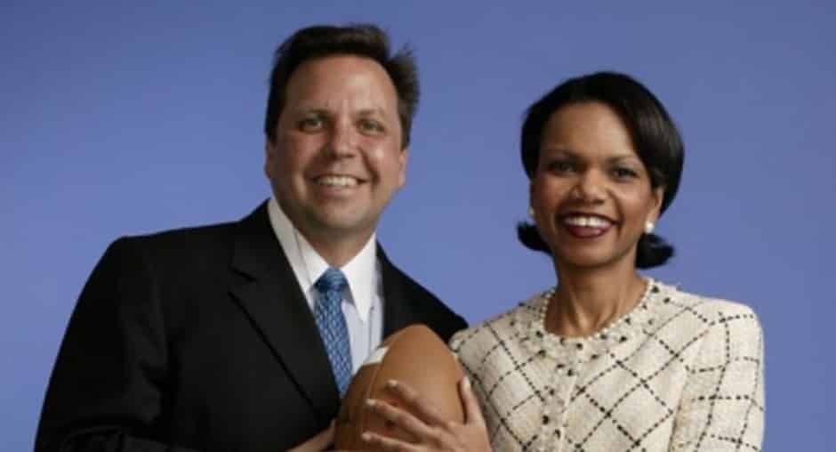 Don with Condoleeza Rice