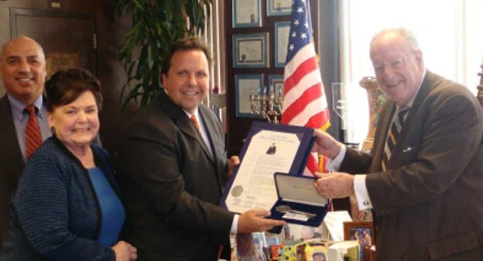 Don Receiving The Key To The City Of Las Vegas