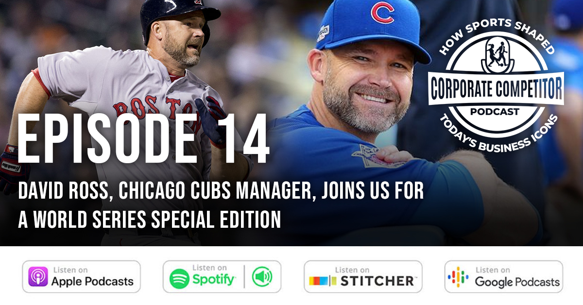 David Ross, Chicago Cubs Manager, Joins Us For a World Series