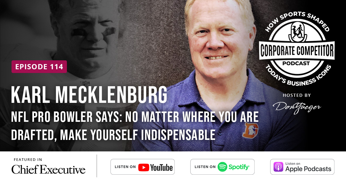 About Karl - Karl Mecklenburg - NFL Keynote Speaker